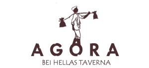 Logo AGORA – Hauswein des Hellas Taverna.